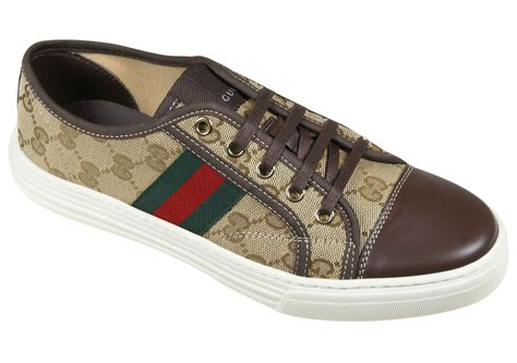 gucci brown trainers